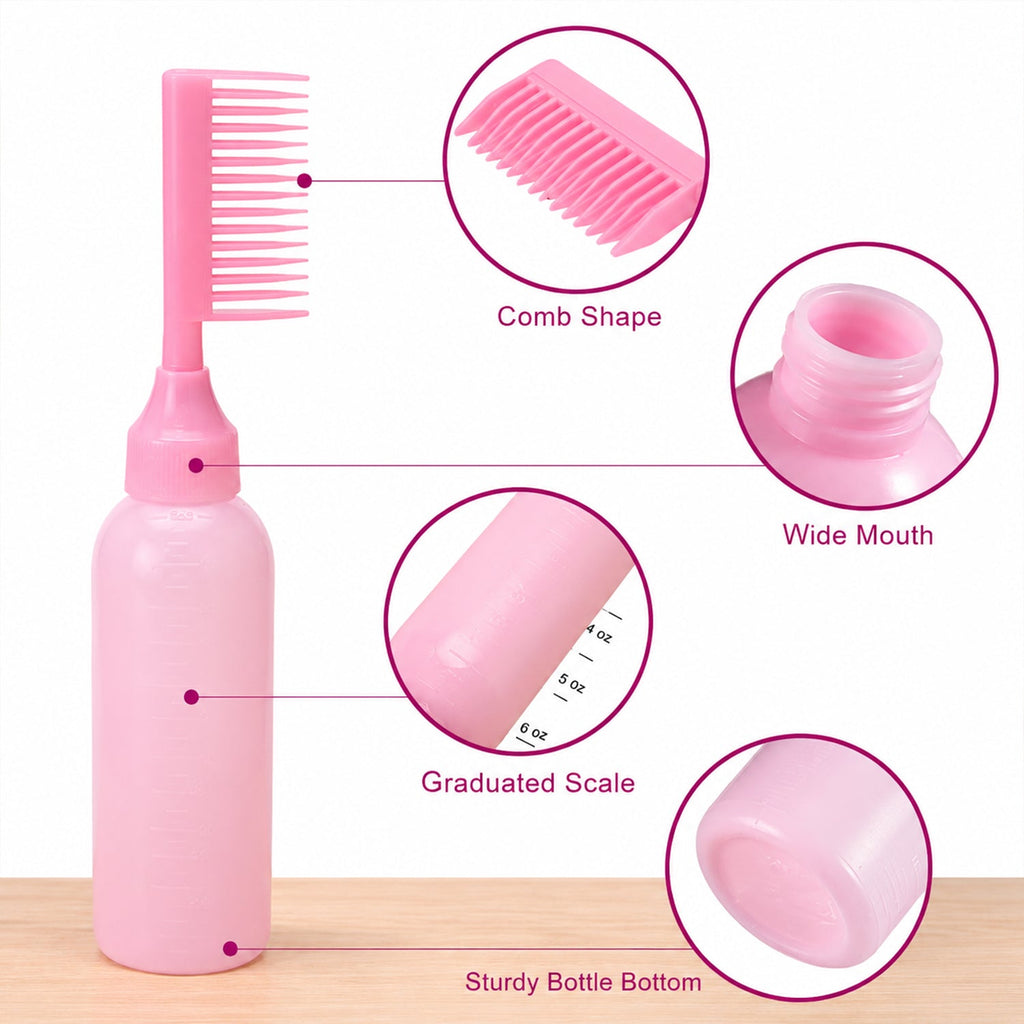 Hair applicator size details