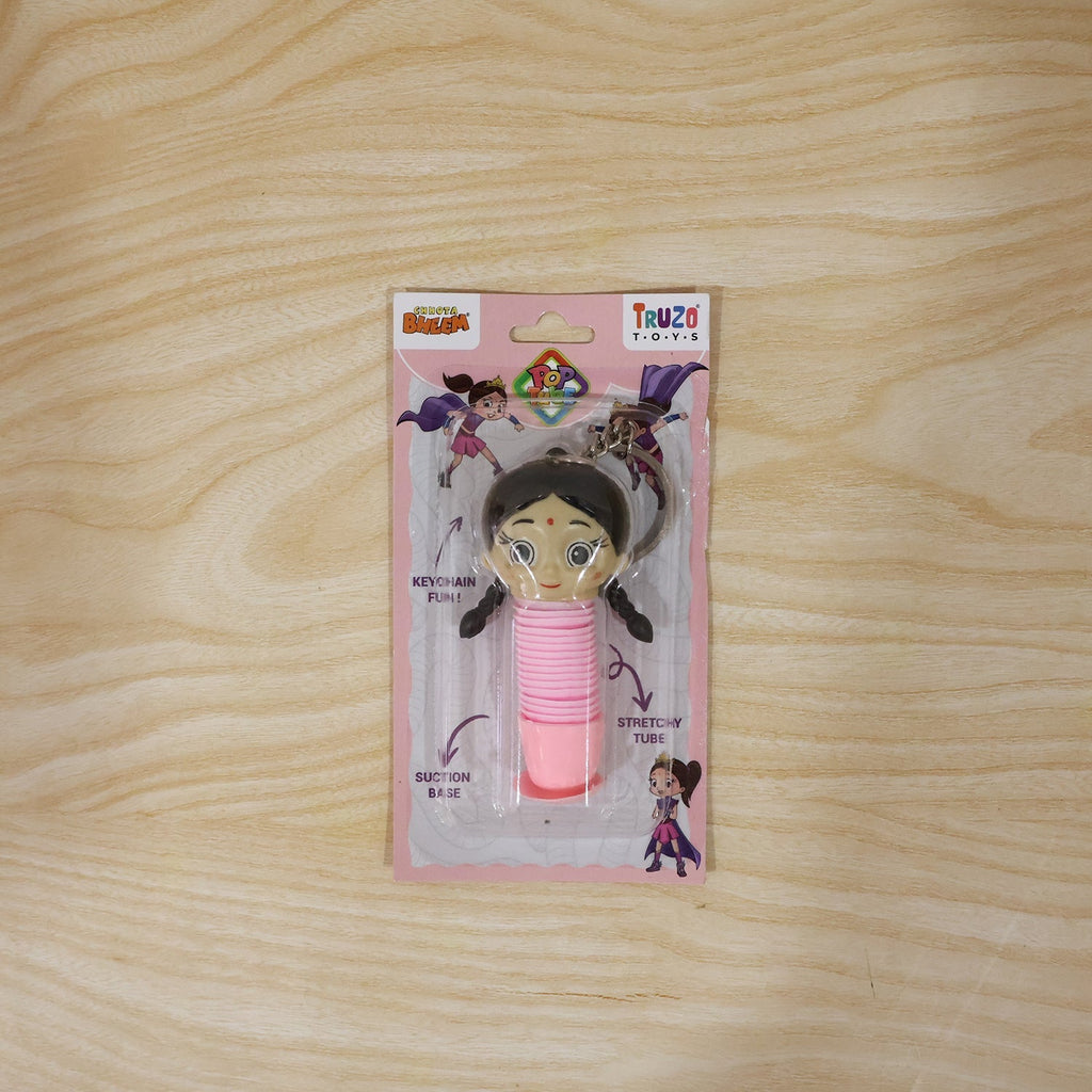 Cartoon design colorful sensory pop tube toy