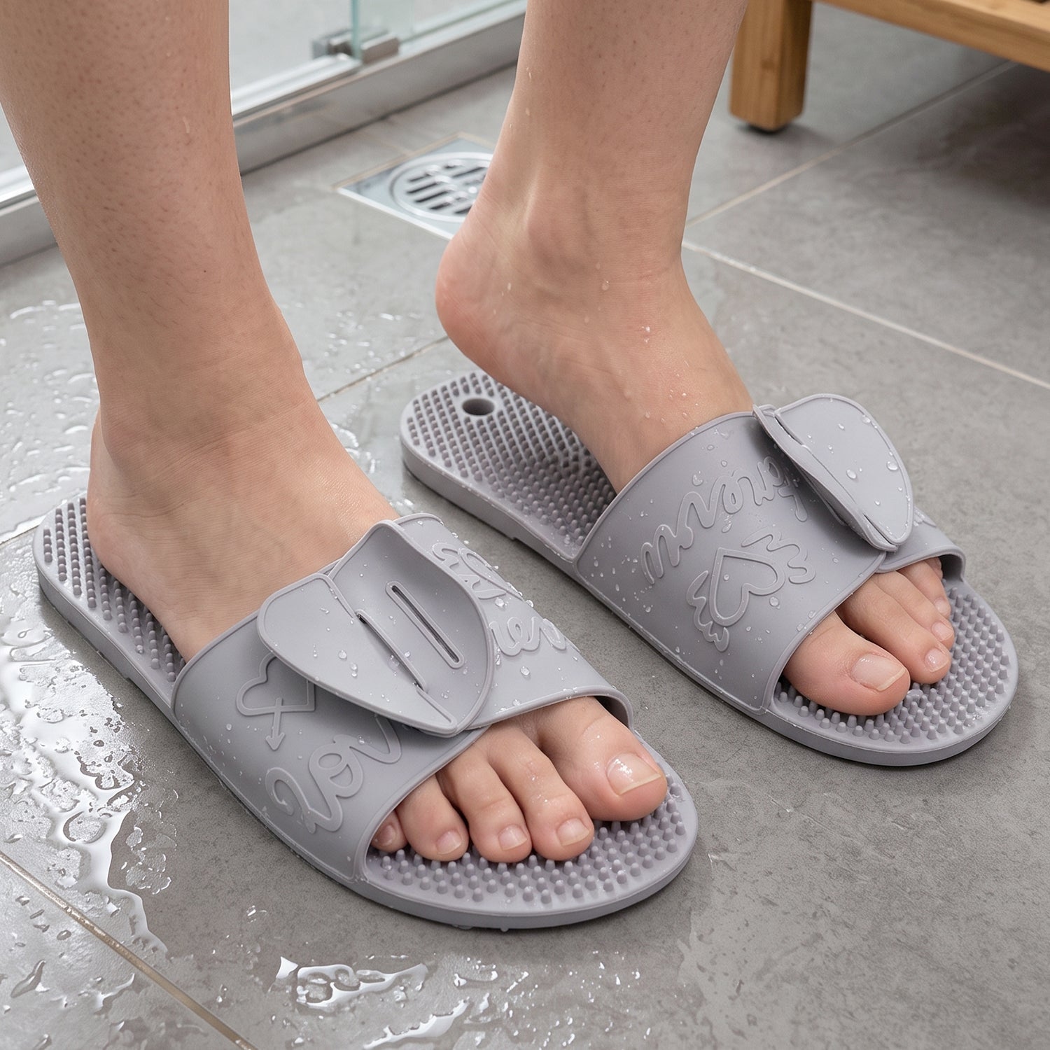 Massage bath slippers one pair - image 3