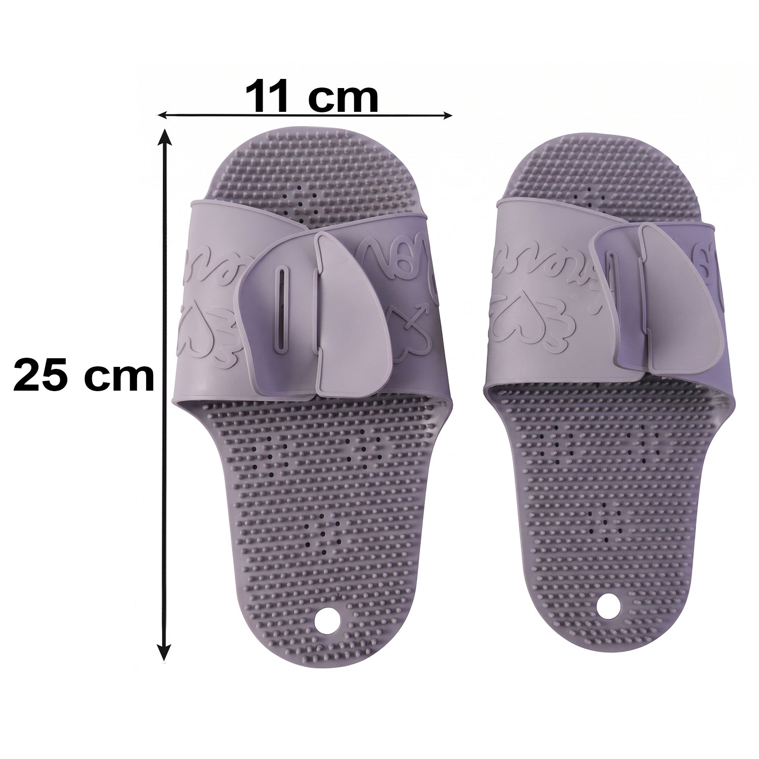 Massage bath slippers one pair - image 6