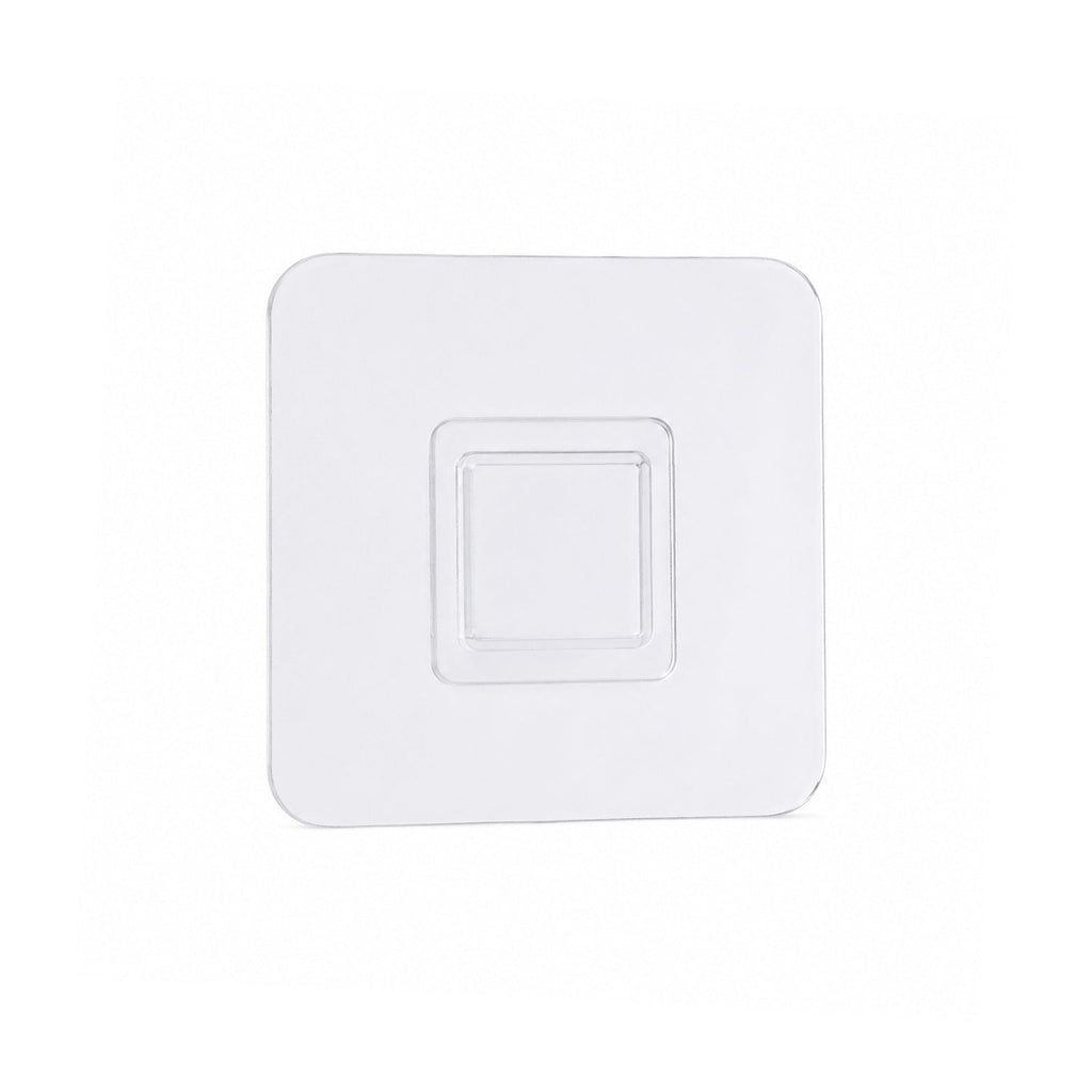 Elegant transparent hook holder design for wall mounting