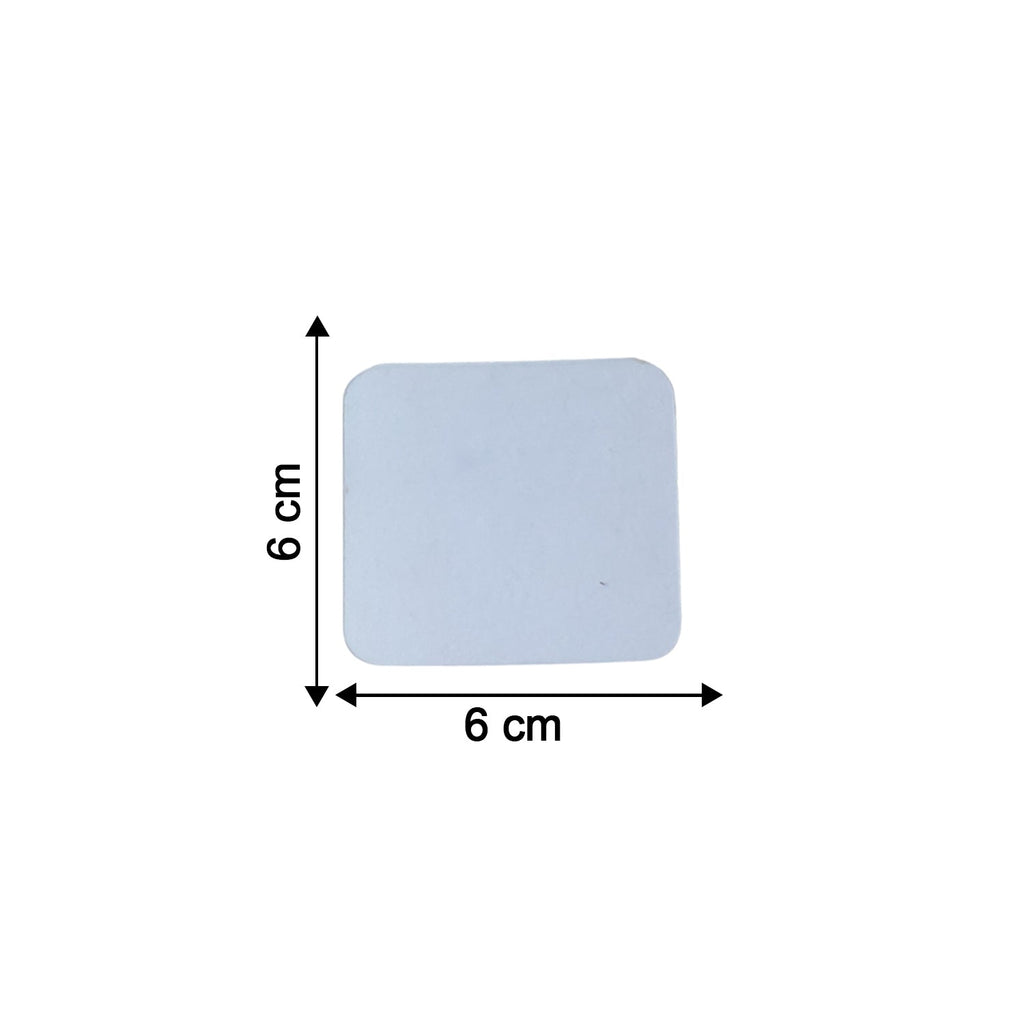 Size guide for nano adhesive gel pad