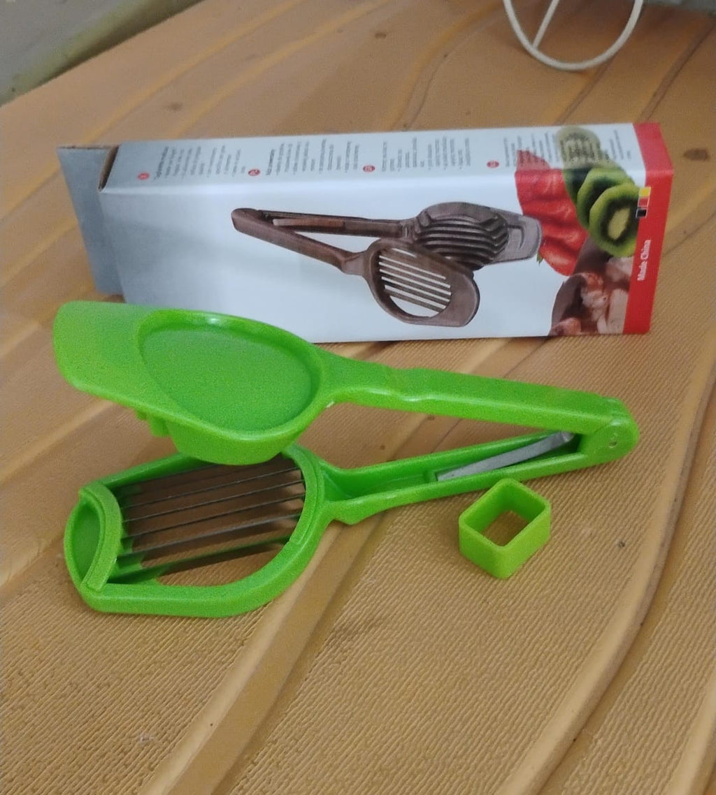 Tomato and Strawberry Slicer, 7 Steel Blade Fruit and Vegetable Cutter (1 Pc)