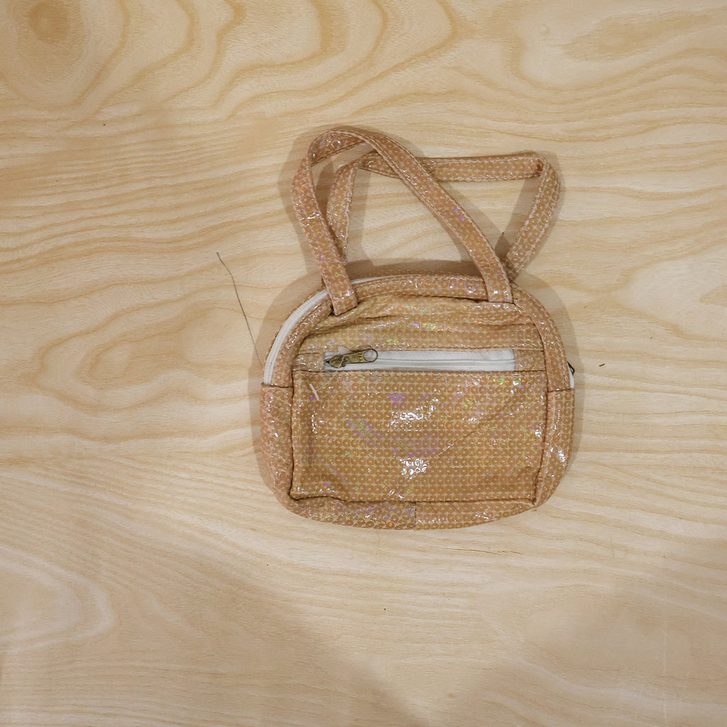 Mini zipper purse daily use