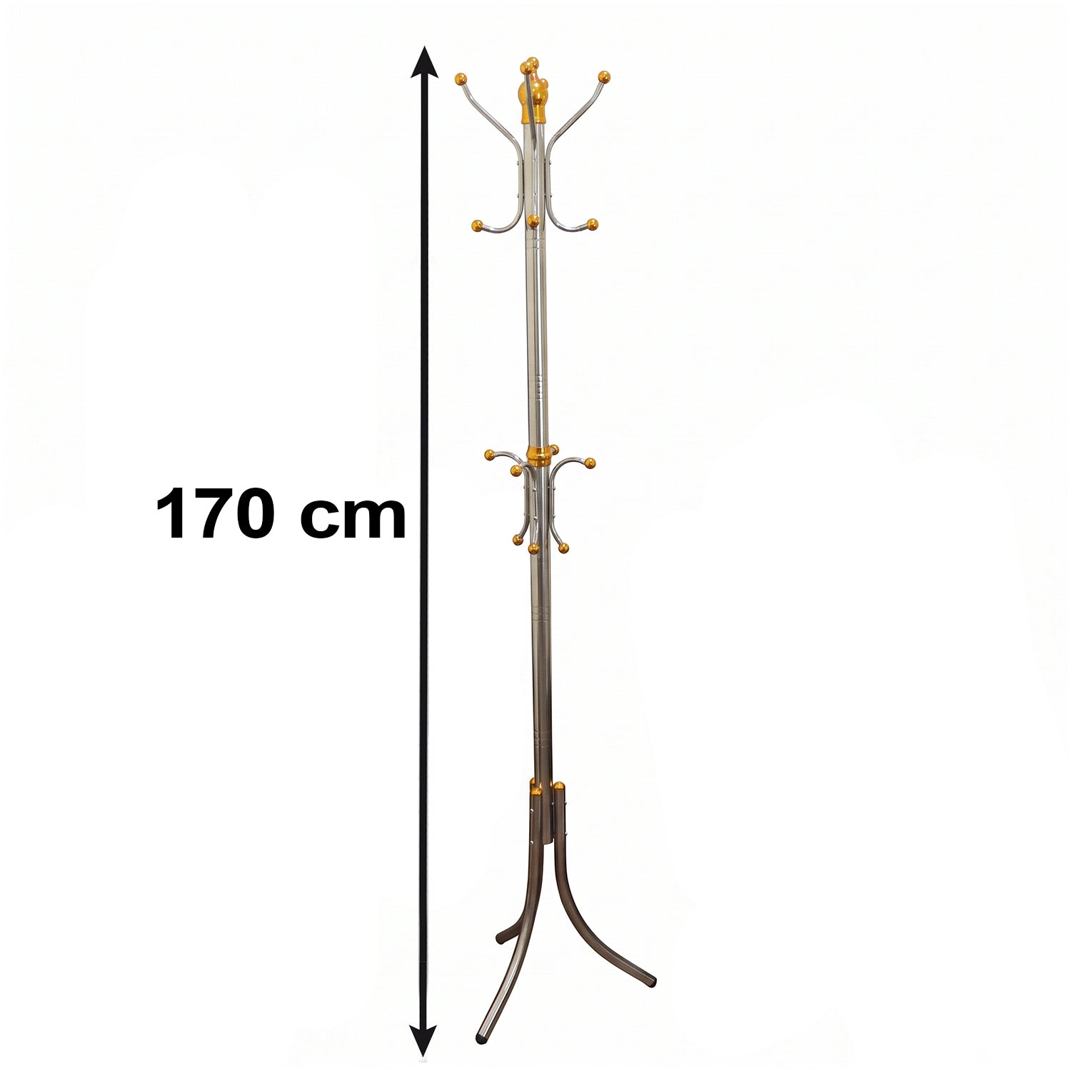 Metal stand sturdy base detail