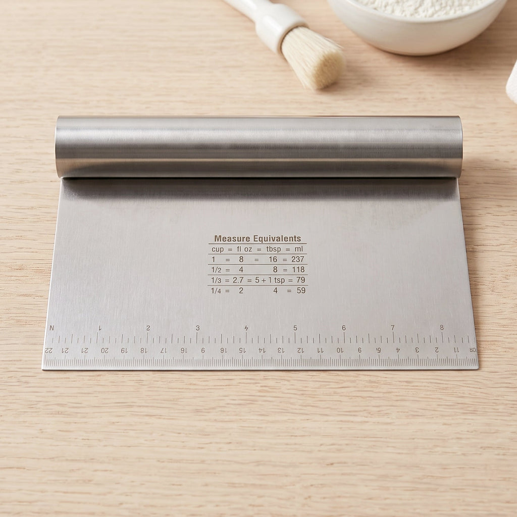 SS dough scraper cutter 1 pc