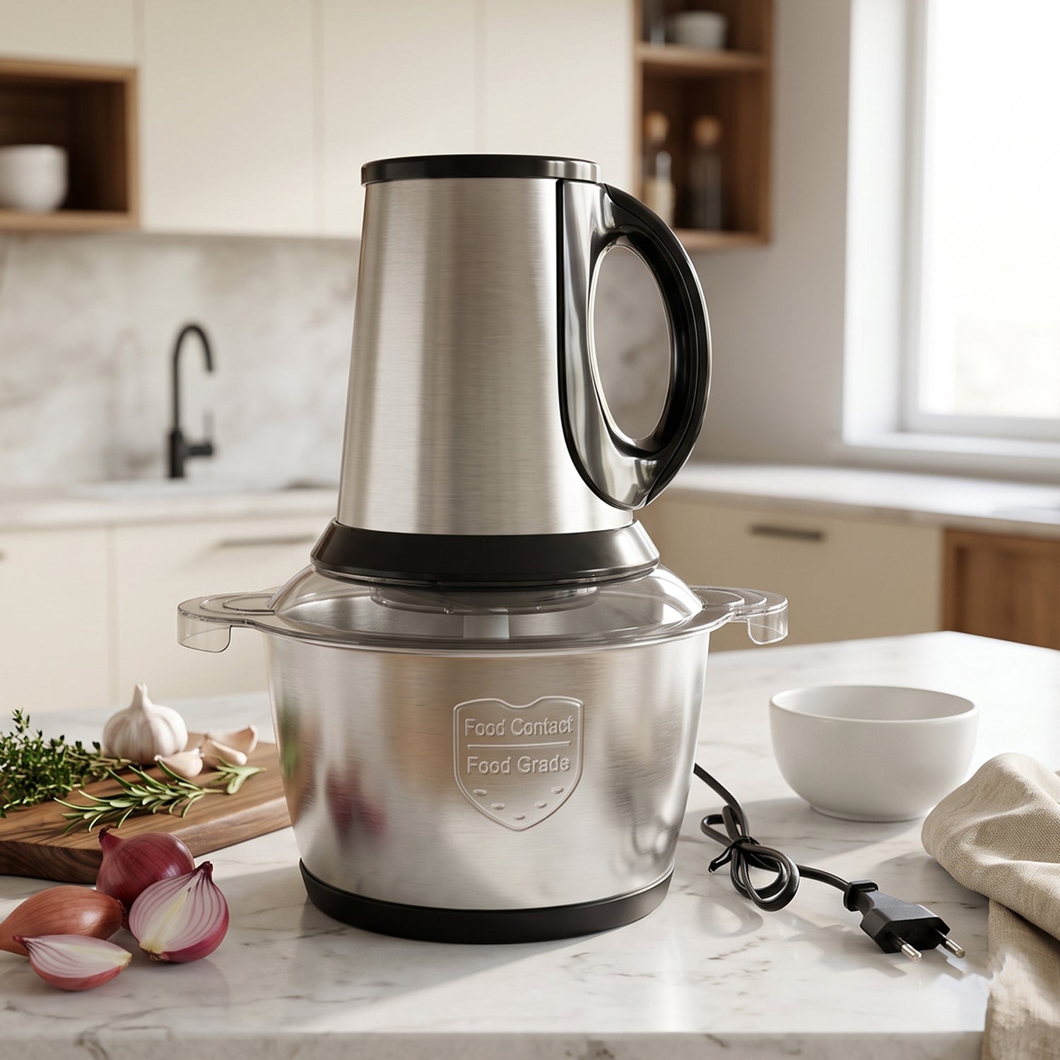Electric Food Processor – 2 Litre Capacity for Easy Cooking
