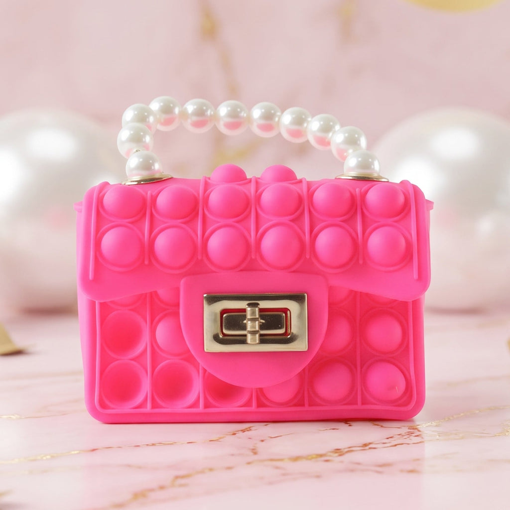 Pop it crossbody purse for kids parties and outings
