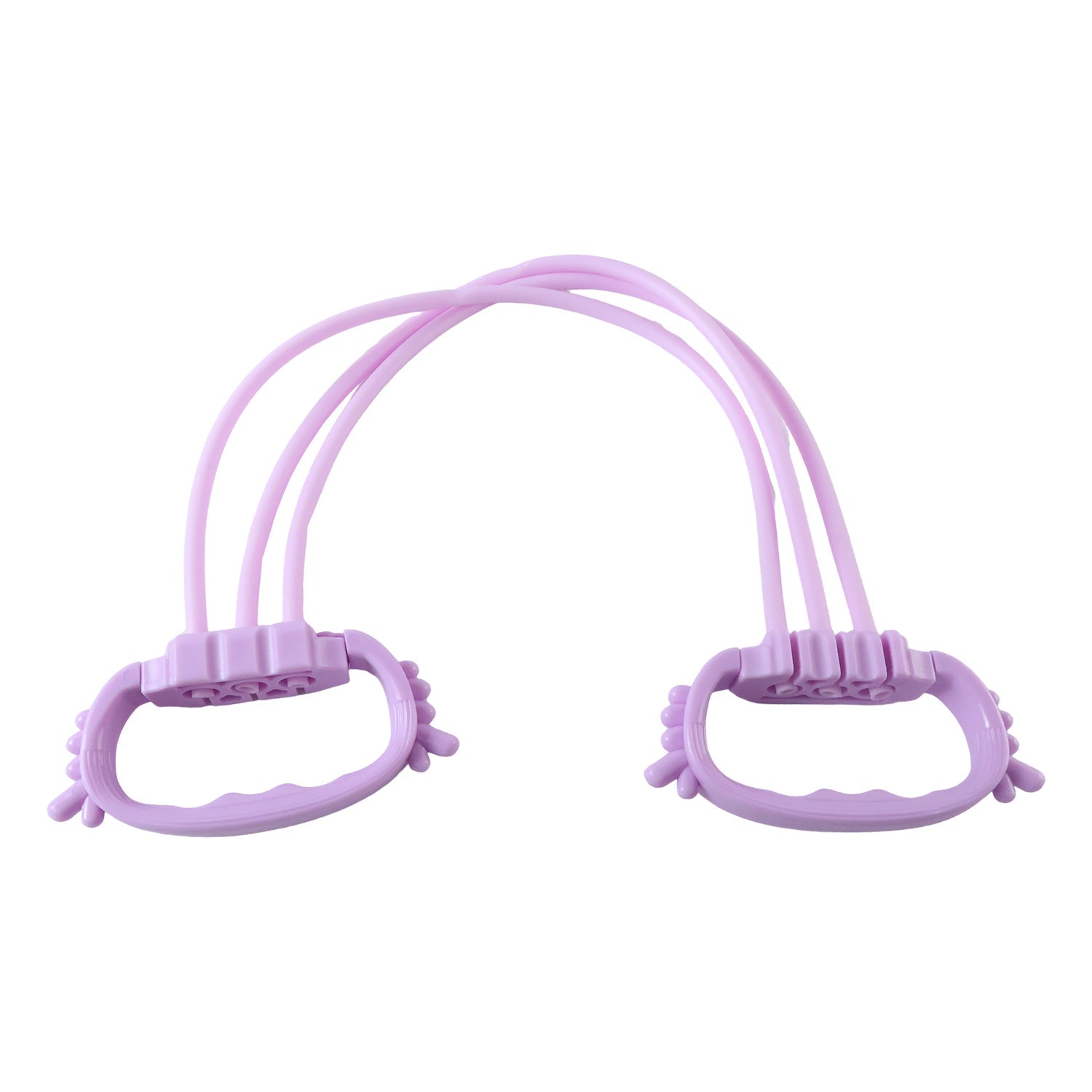 Multifunction pull exerciser for chest, back and arm workouts
