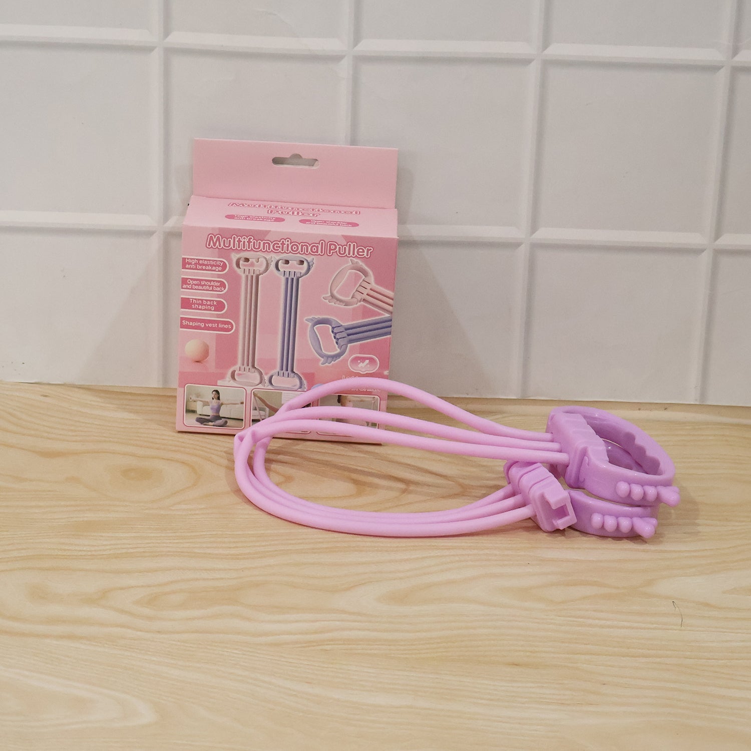 Durable 3 tube puller band for arms, chest and shoulder exercises