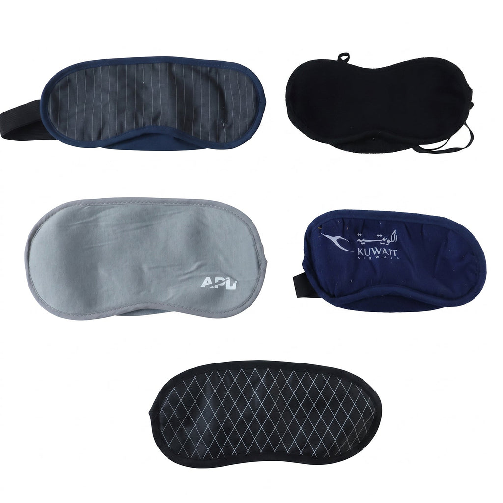 Eye mask strap fit detail