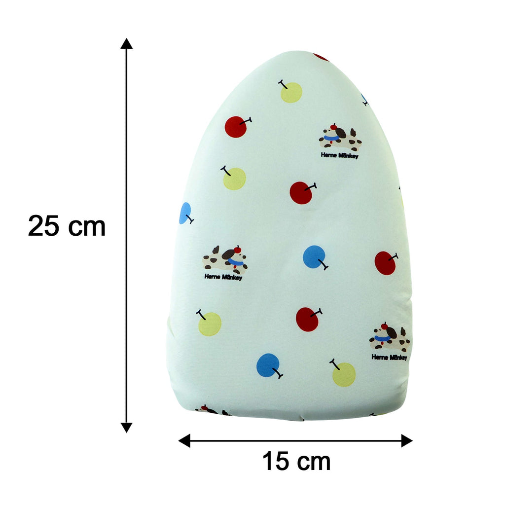 Silicone garment steaming glove for burn free ironing