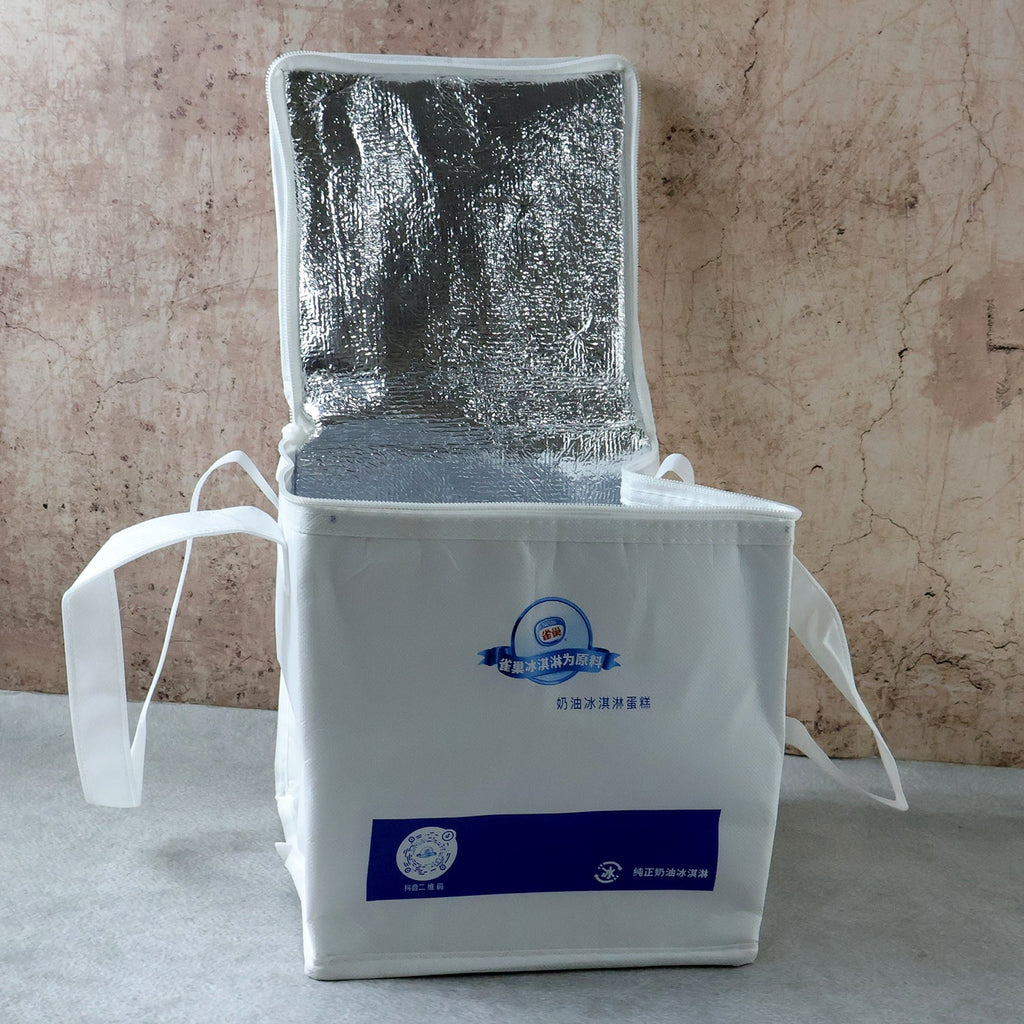 Insulated food bag for lunch boxes reusable and leakproof