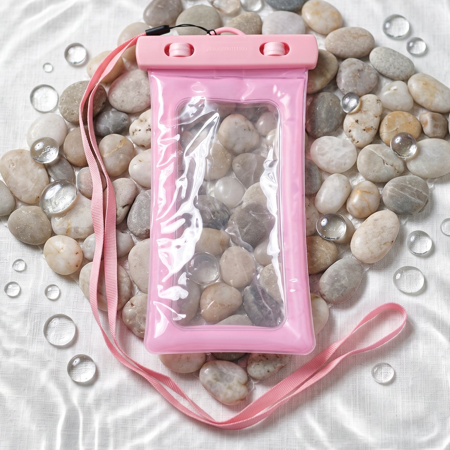 Transparent pouch size details