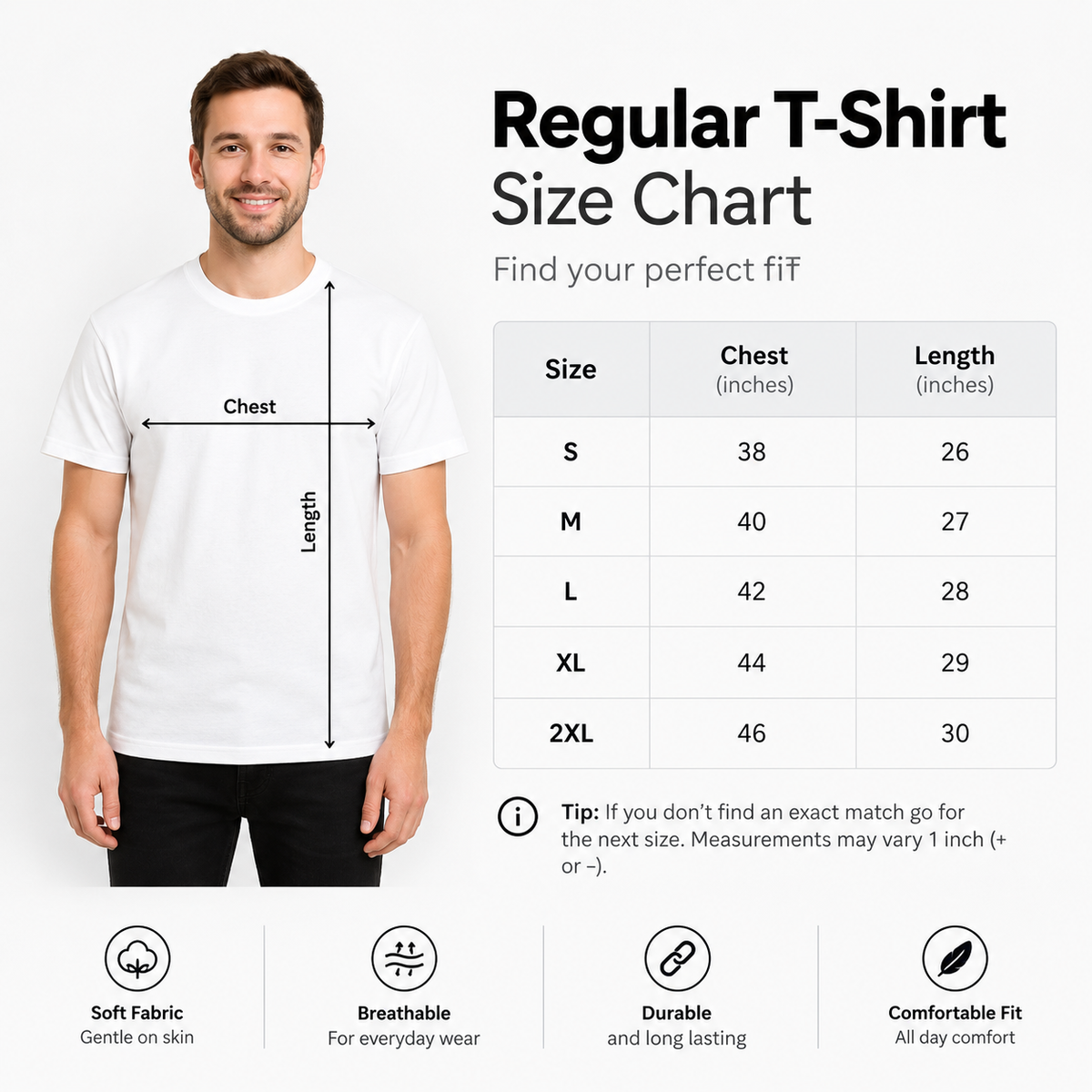 White t shirt