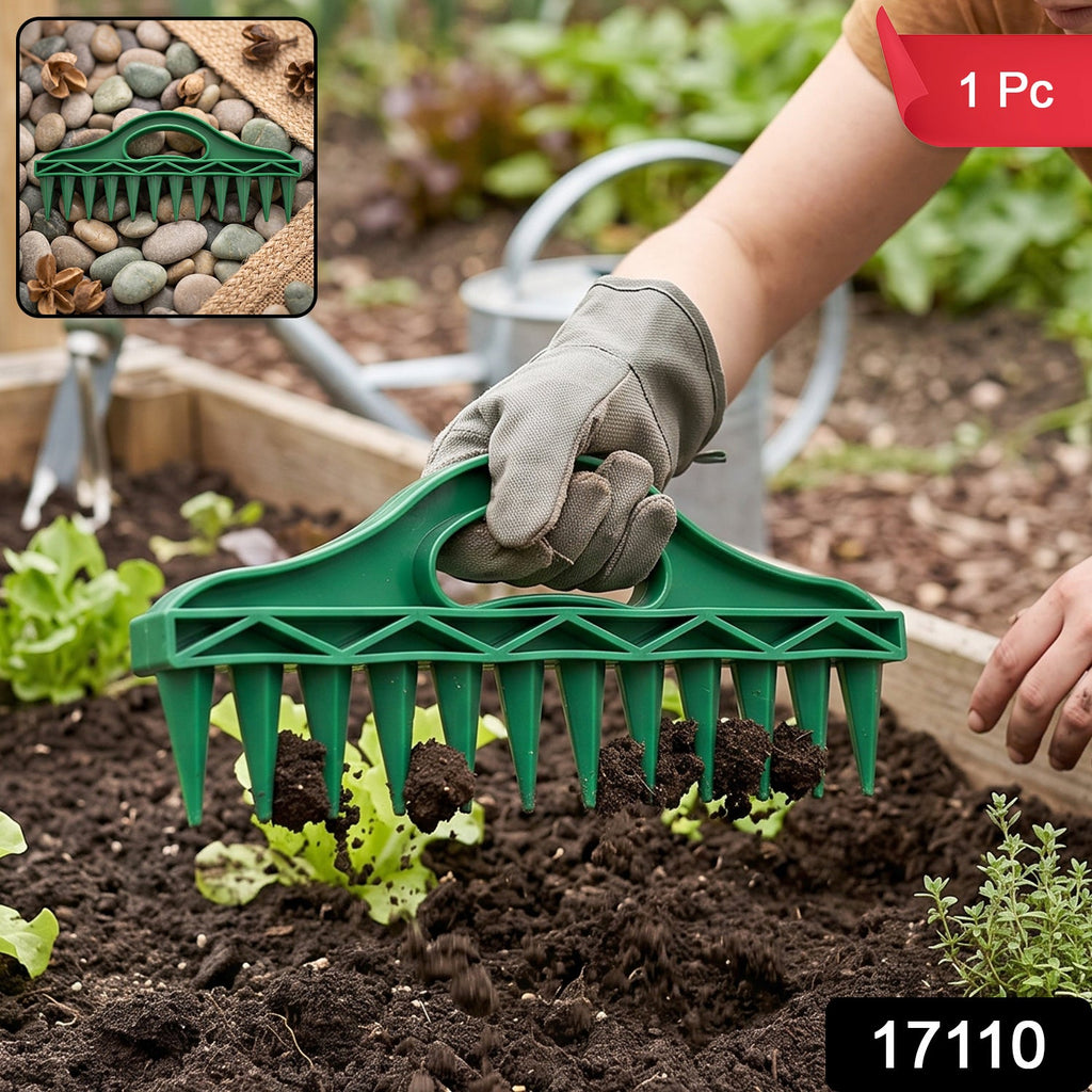 Hand seed planter punch for sowing seeds evenly in soil